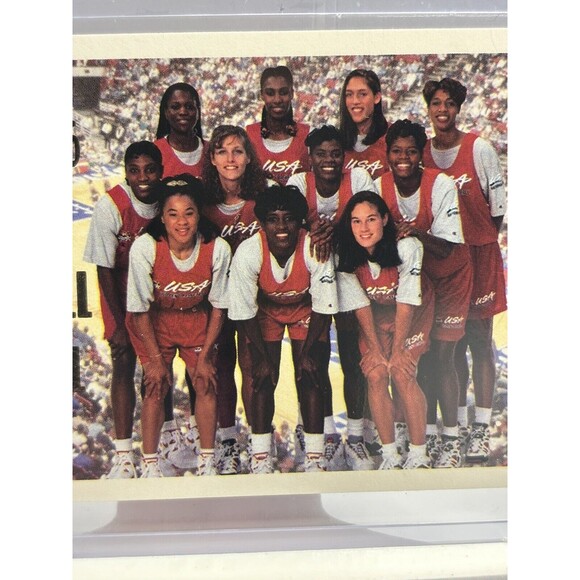 Dawn Staley USA Rookie Card 1995 Topps South Carolina Gamecocks Head Coach WNBA - Picture 3 of 4